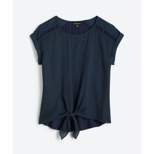 Navy blouse